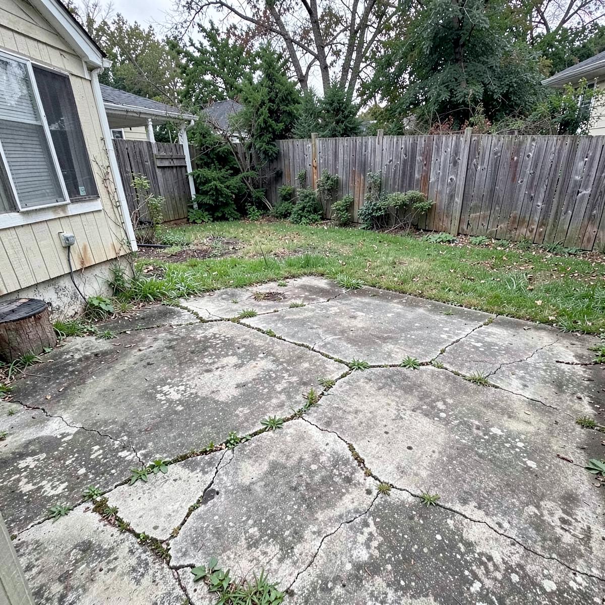 PATIO SWAP before transformation